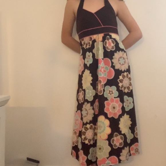 Y2K floral midi dress - Picture 3 of 4